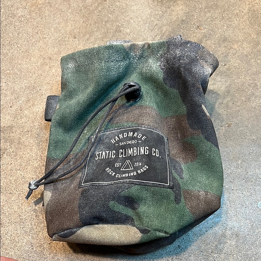 Camouflage Chalk Bag